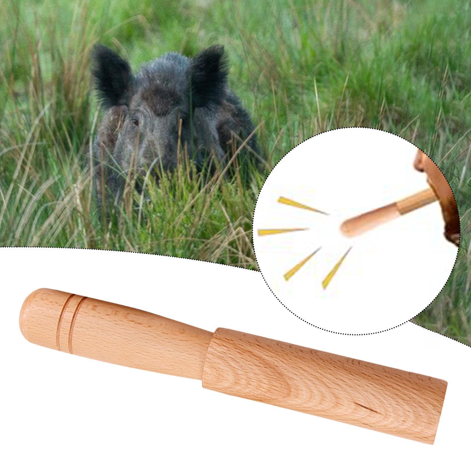Hunting Outdoor Game - Natural Boar Call Hunting Whistle Wood
