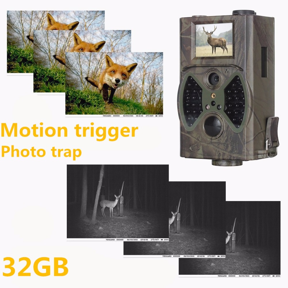 Trail Camera Infrared - Hunting Trail Camera 16MP 1080P Night