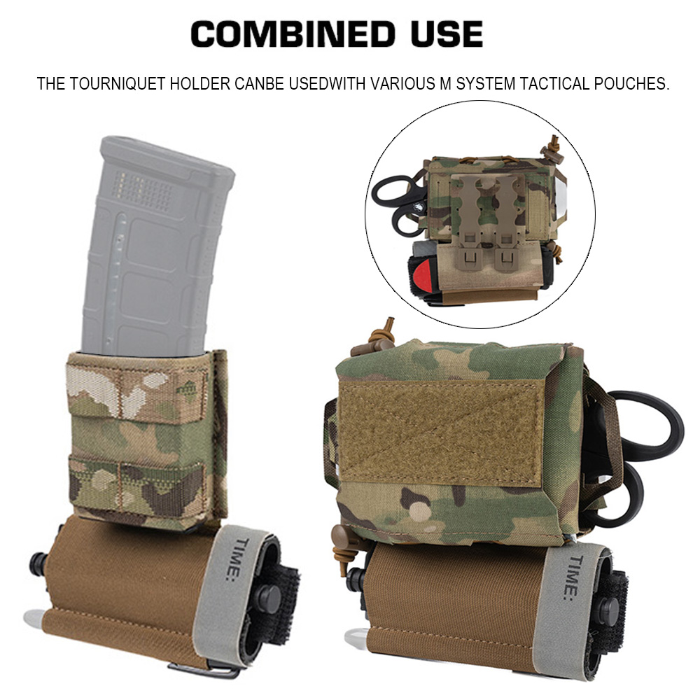 Tactical Tourniquet Holder Pou - Outdoor Hunting Prints 评论和价格