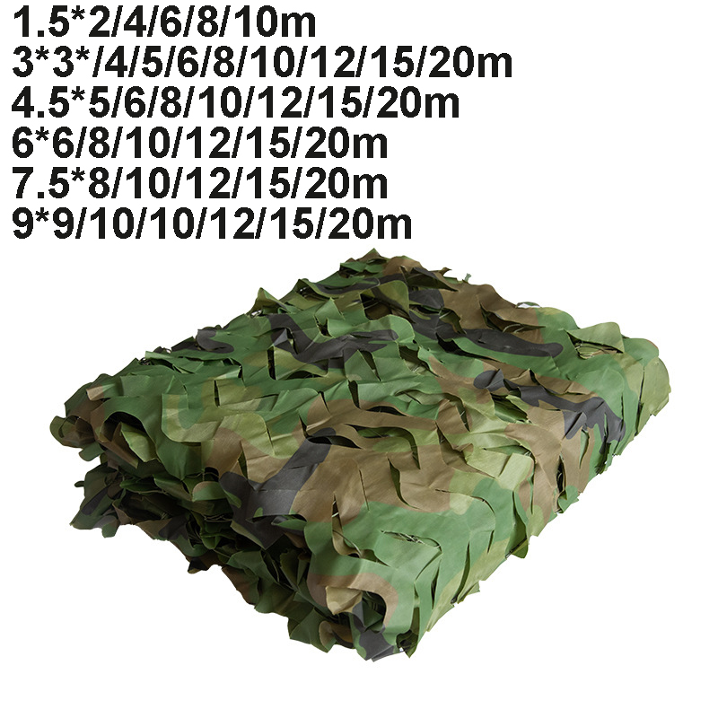Camouflage Nets 3*3 6*6 9*9m J - Hunting And Camping In Jungle 评论和价格