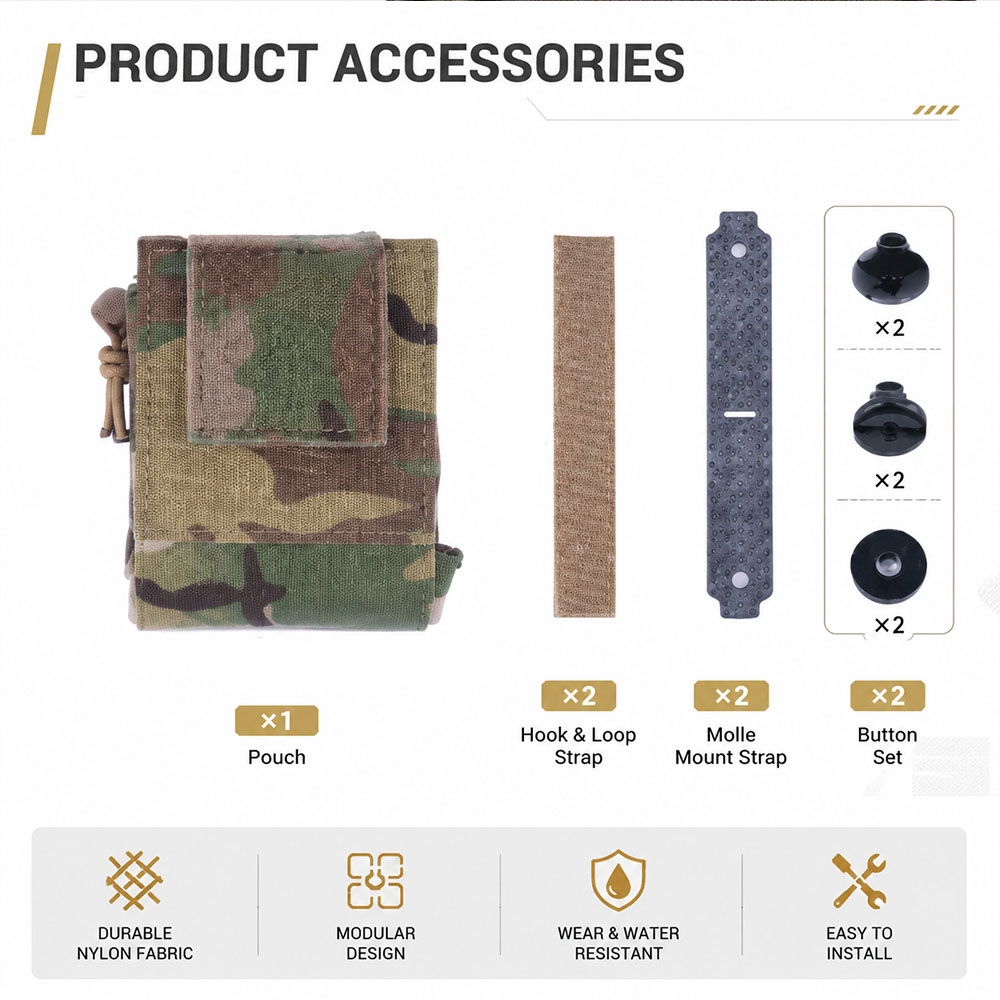Tactical MOLLE Dump Pouch Fold - Outdoor Hunting Gear Storage 评论和价格