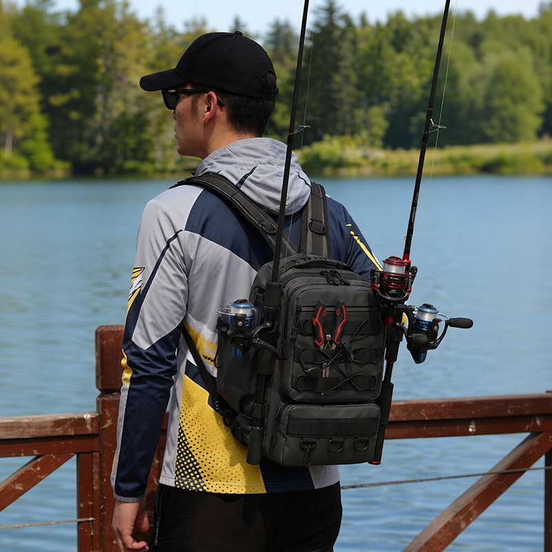 Fishing Tackle Backpack Storag - Outdoor Hunting Gear Storage 评论和价格