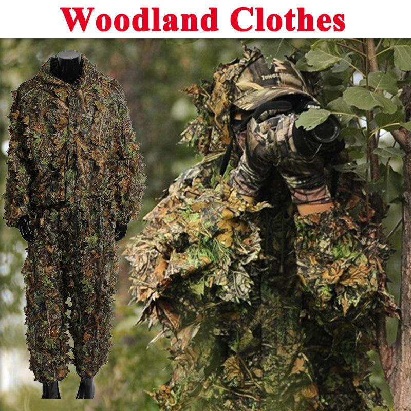 Outdoor 3D Foliage Ghillie Sui - Hunting Outdoor Game 评论和价格