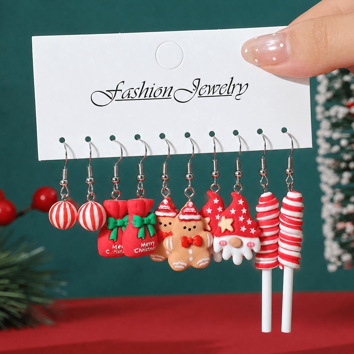 New Christmas Series Earrings  - Elk Bugle Call 评论和价格