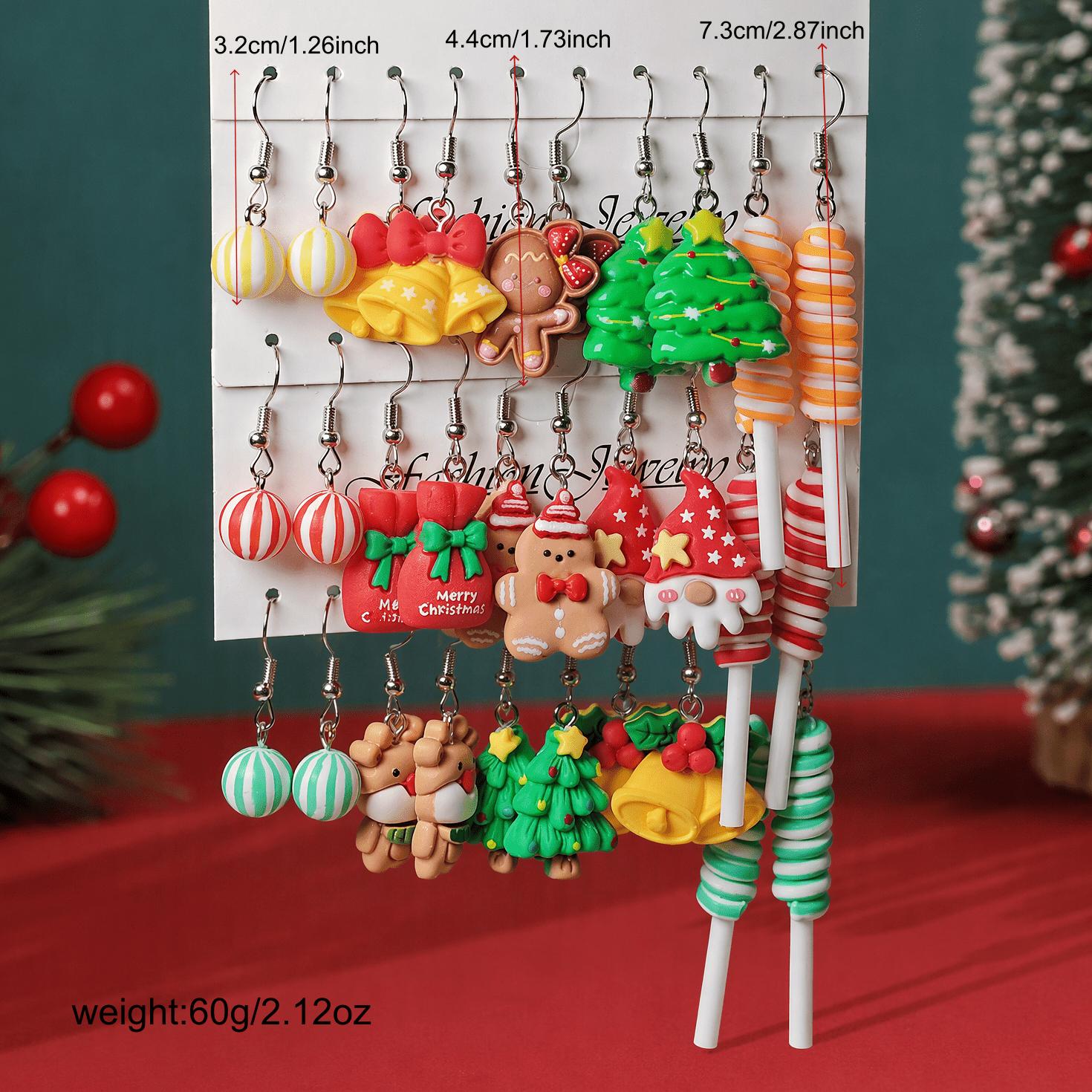 New Christmas Series Earrings  - Elk Bugle Call 评论和价格