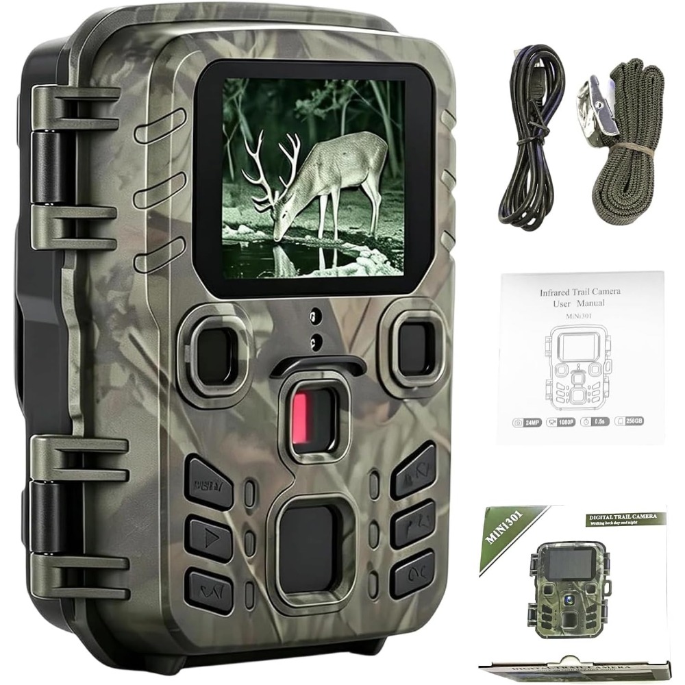 MINI301(INCLUDE 32G MEMORY CAR - Trail Camera Infrared 评论和价格
