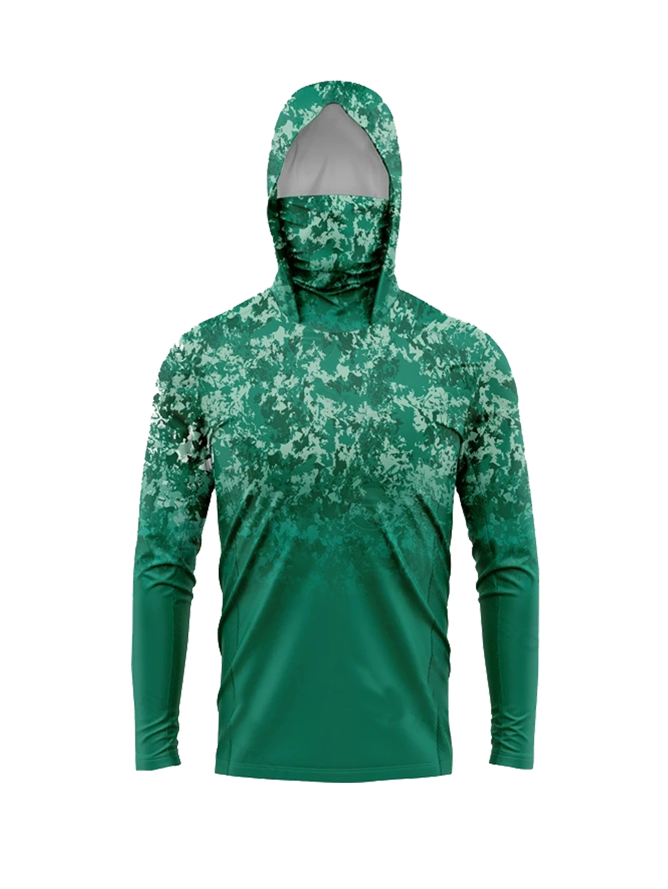 Men UPF50+ Sun Protection Fish - Outdoor Hunting Prints 评论和价格